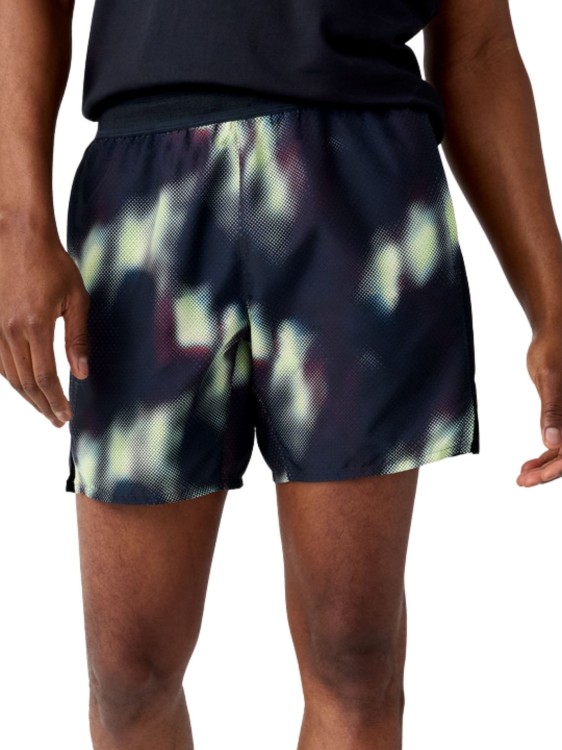 Spodenki męskie Brooks Dash Short Printed czarne