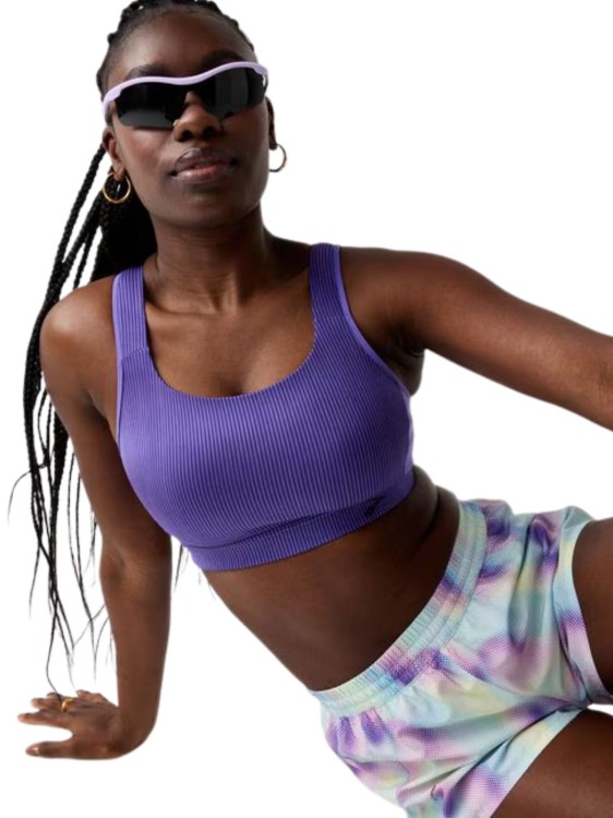 Spodenki damskie Brooks Dash Short Printed grafitowo-zielone