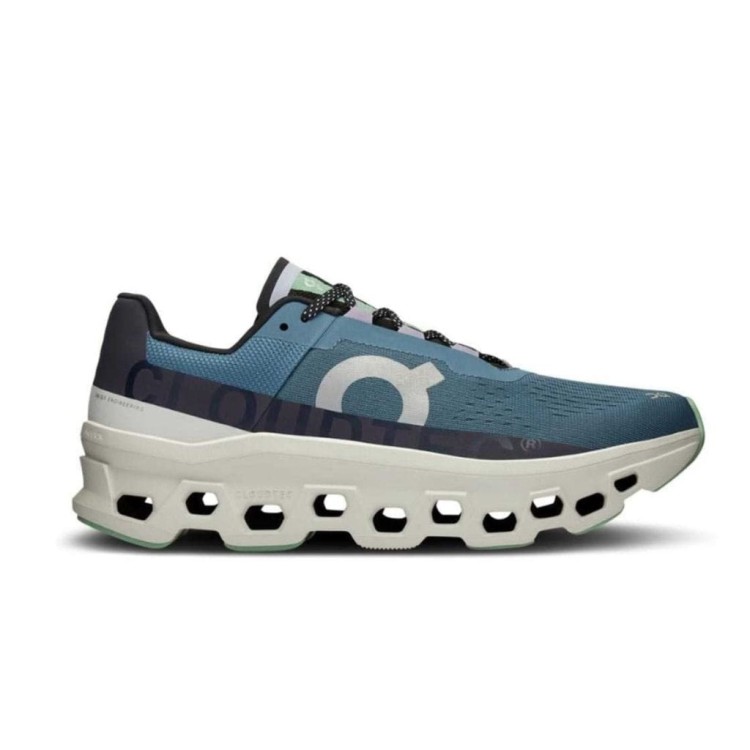 Buty damskie On Running Cloudmonster niebiesko-białe