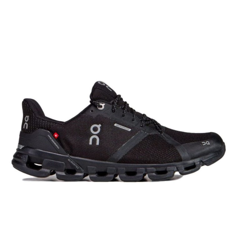 Buty Damskie On Running Cloudflyer Waterproof Black/Lunar