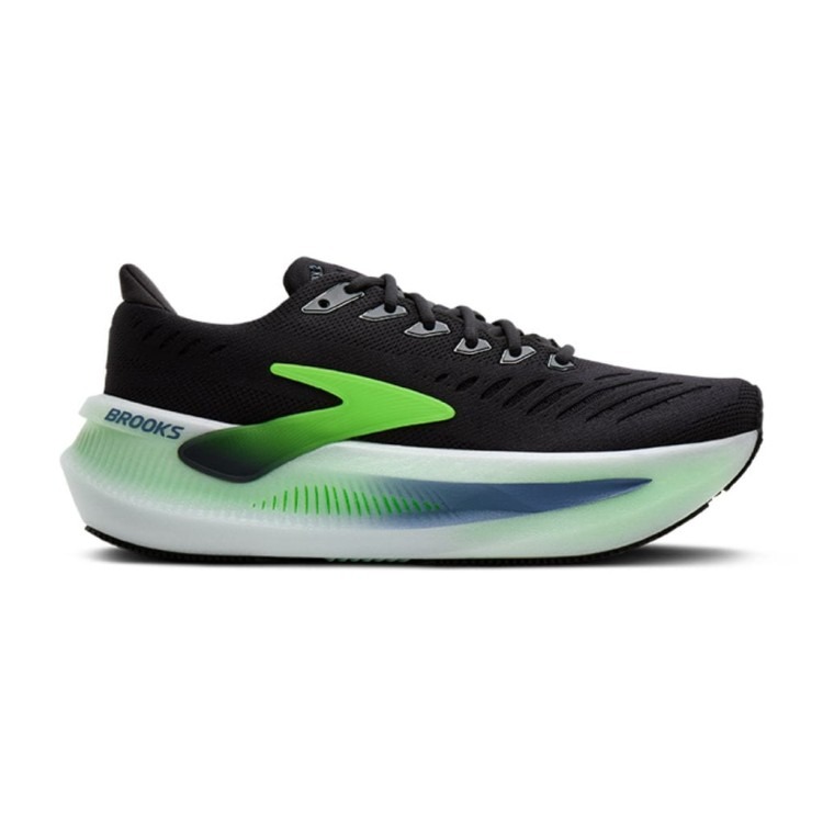 Brooks Glycerin Max 2 czarne z zieloną podeszwą