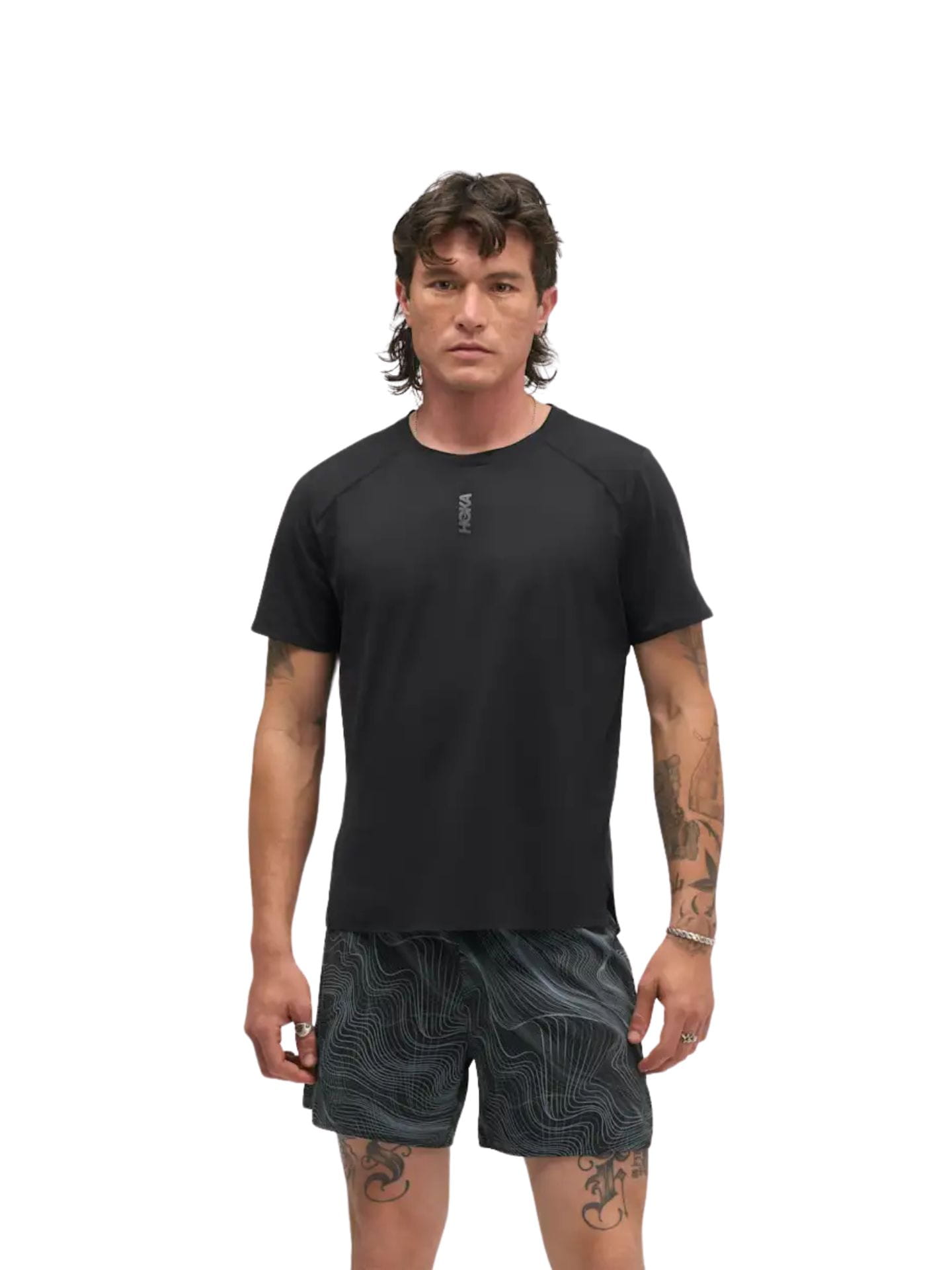 Koszulka męska HOKA EveryRun black