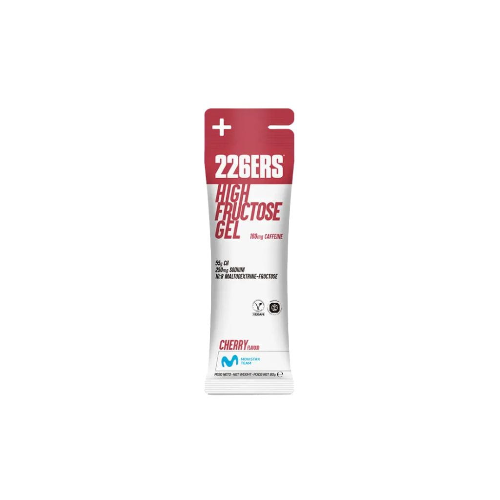 Żel energetyczny 226ERS High Fructose Gel wiśnia 80g kofeina 160mg